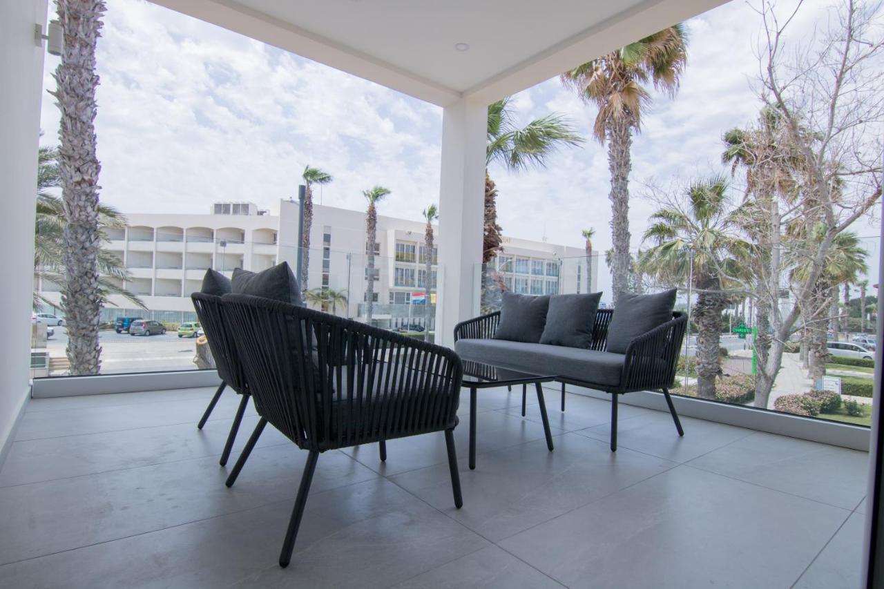 Ferienwohnung Phaedrus Living: Seaview Luxury Flat Limnaria 134 Paphos Exterior foto